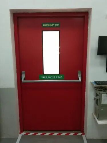 Fireproof Steel Emergency Exit Fire Door