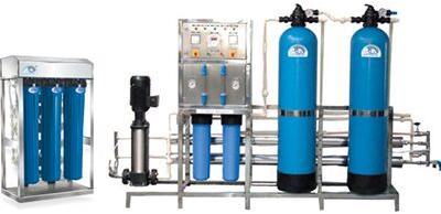 Mineral water plant