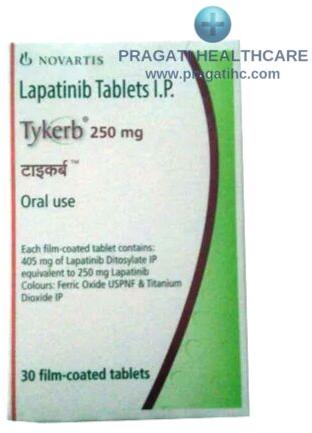 Tykerb 250mg Tablets, for Breast Cancer