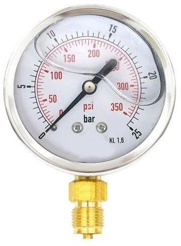 Brass Hydraulic Pressure Gauge
