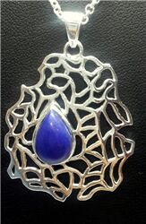 LAPIS LAZULI CABOCHON PENDANT