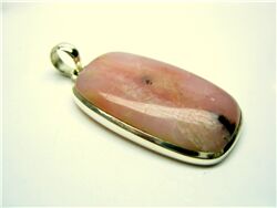 PINK OPAL CABOCHON PENDANT