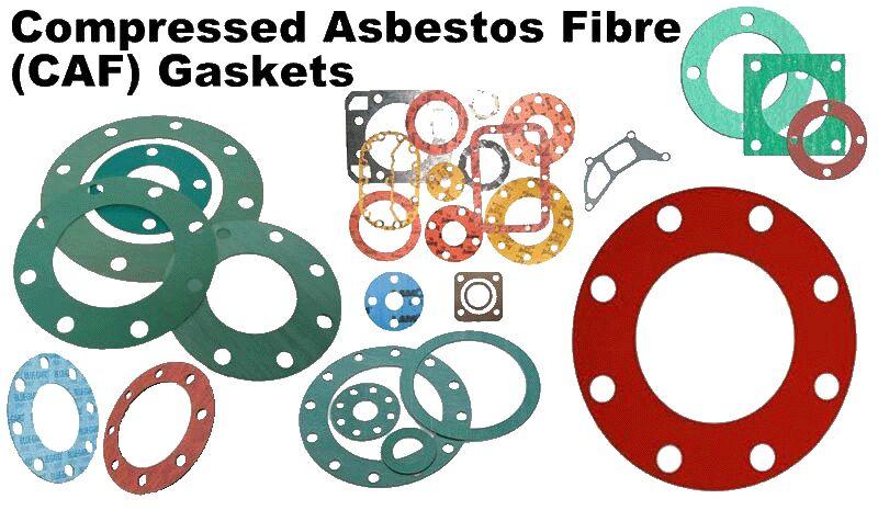 Compressed asbestos fiber