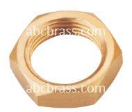 Hexagonal Brass Lock Nut, for Pipe Joints, Feature : Durable