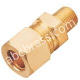 Brass Compression Male Connector, for Electrical Conducts, Feature : Four Times Stronger
