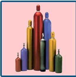 Mild Steel Industrial Gas Cylinders