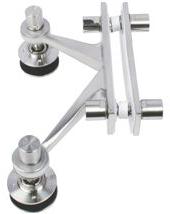 Stainless Steel KSFF 204 Spider Fittings, for Industrial