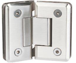 Polished Stainless Steel KSH-3 Shower Hinges, Length : 5inch