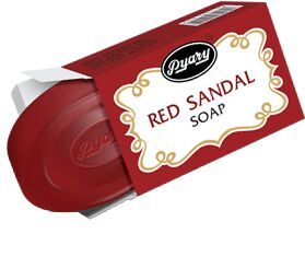 red sandal soap