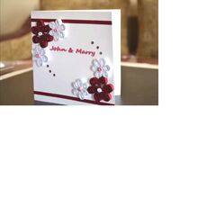 Conifer Paper Wedding Cards,wedding cards, Style : Antique Imitation