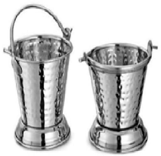 Stainless steel mini bucket, Feature : Eco-Friendly, Stocked