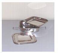 Stainless Steel Square lunch box, for Food