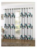 Home collection woven cotton curtains