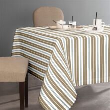 100% Cotton Table Cloth, for Banquet, Home, Hotel, Outdoor, Party, Wedding, Style : Plain