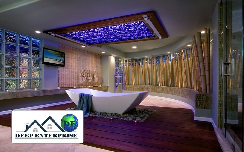 Spa Salon False Ceiling