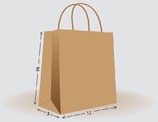 Shopping Bag Size - L16
