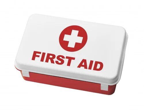 Rectangular Plastic First Aid Kit, Size : 24.5*15.5*14 cm