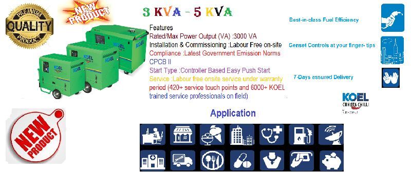 50hz domestic power generator, Certification : CE Certified, ISO 9001:2008