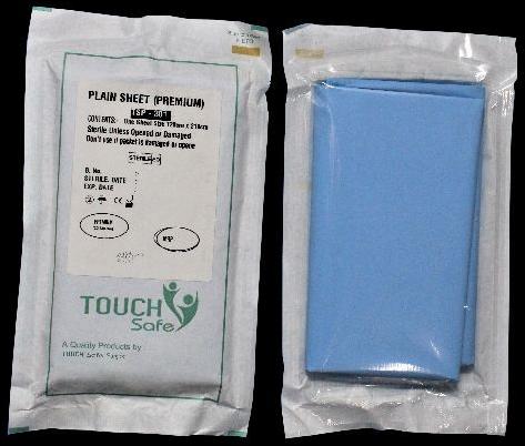 Touchsafe LDPE Disposable Plain Sheet, for Hospital