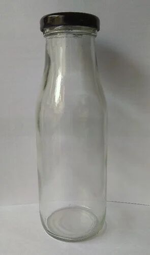 Milk Shake Glass Bottle, Pattern : Plain