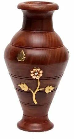 Teak Wood Flower Pot