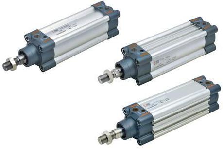 Square Brass Pneumatic Cylinder, Color : White