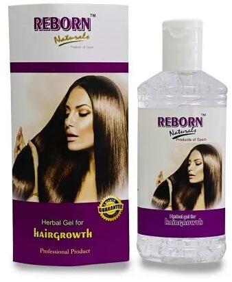 Reborn Naturals Hair Growth Gel, Packaging Type : Bottle