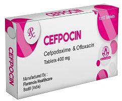 CEFPOCIN CEFPODOXIME And OFLOXACINE TABLETS