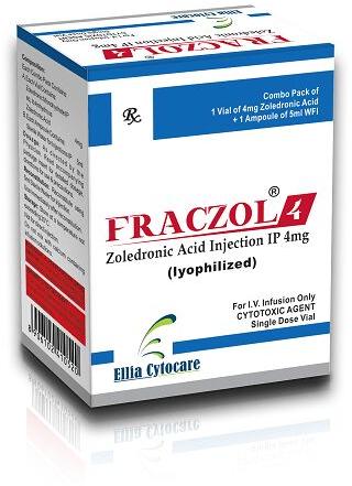 FRACZOL 4MG ZOLEDRONIC ACID INJECTION IP