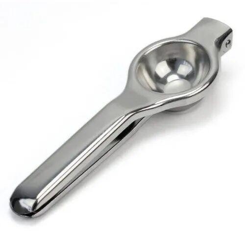 Polished Stainless Steel Lemon Squeezer, for Kitchen, Color : Silver