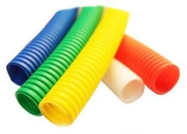 Corrugated Plastic Flexible Pipe, Shape : Round