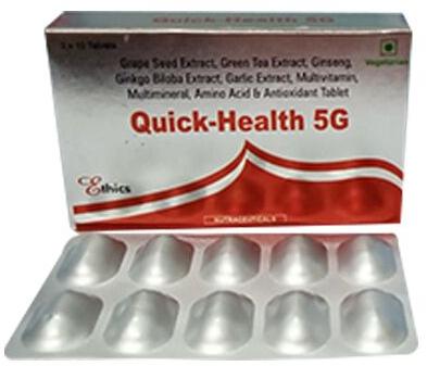 QUICK HEALTH 5G TABLETS