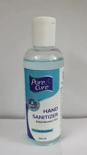 Water based Hand Sanitizer, Packaging Size : 200 ML
