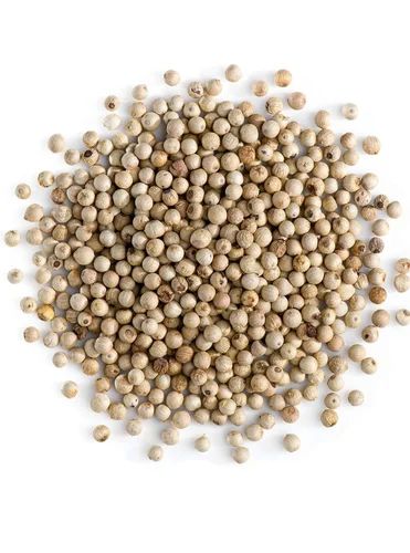 Granules Dried White Pepper Seeds, for Cooking, Packaging Type : Loose