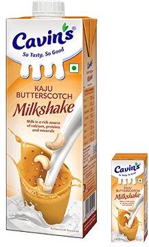 Cavins Kaju Butterscotch Milkshake