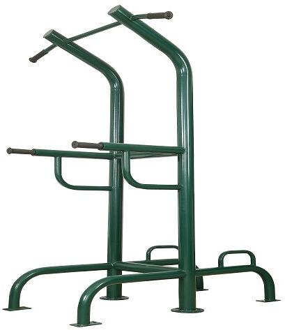 COMBINATION OUTDOOR FITNESS EQUIPMENT DIPS / CHIN UPS / PULL UPS FOR OPEN GYM