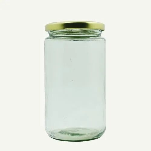 JGW Pickle Glass Jar, Shape : Round