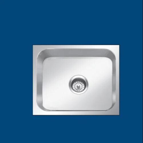 Rectangular Stainless Steel Sink, Color : Silver