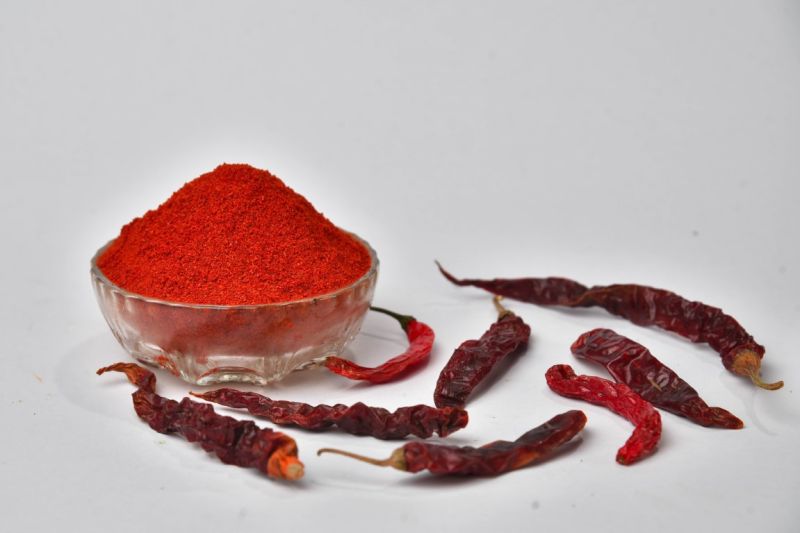 Rajkishor Raw Natural all types chillis powders, Certification : FSSAI Certified