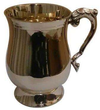 Brass Mug, Pattern : Plain