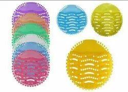 Round Plastic  Urinal Screens, Color : Aqua Blue, Apple Green, Lime Yellow, Orange, White