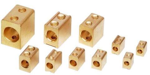 Brass Terminal Connector, Color : Golden