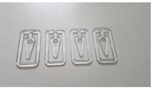 Plastic Transparent Shirt Clip, Packaging Type : Packet