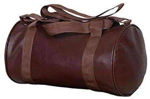 Plain Duffle Bag, Color : Brown