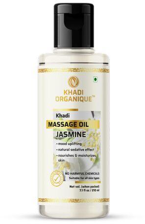 Khadi Organique Jasmine Massage Oil, Packaging Size : 210 ml