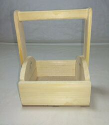 Craftehind Wooden Jar, for Packaging, Color : Brown