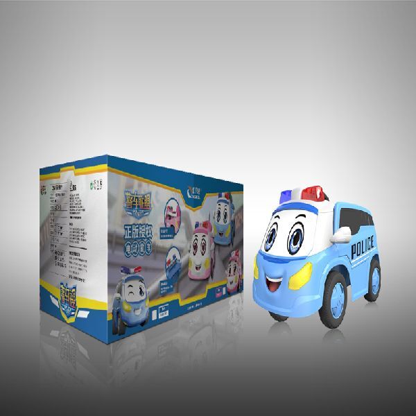 Polished Plastic Police Toy Car, for Playing, Style : Modern