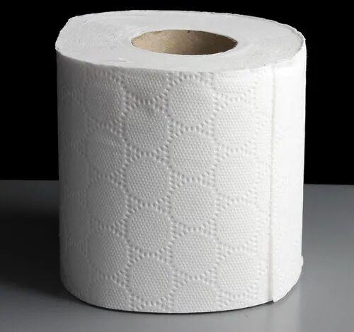 Plain Toilet Paper Roll, Color : White