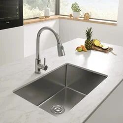 Rectangular Ceramics kitchen sink, Color : Cream