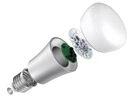 Silver LED Smart Bulbs, Lighting Color : Coolday Light